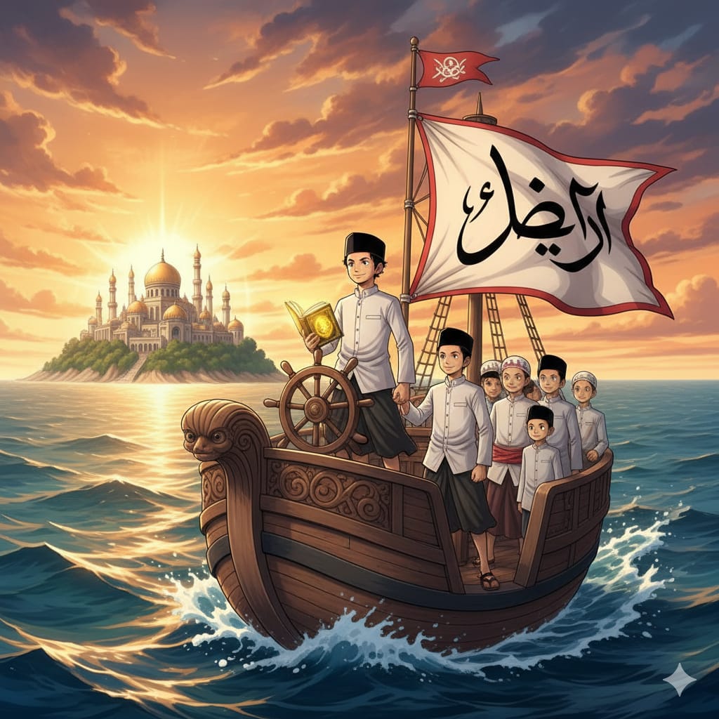 Ketika Santri Belajar dari Luffy