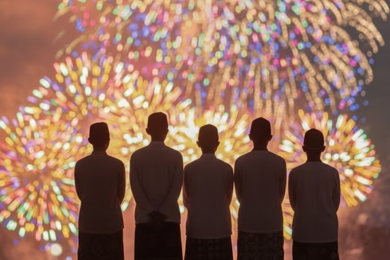 Santri dan tahun baru